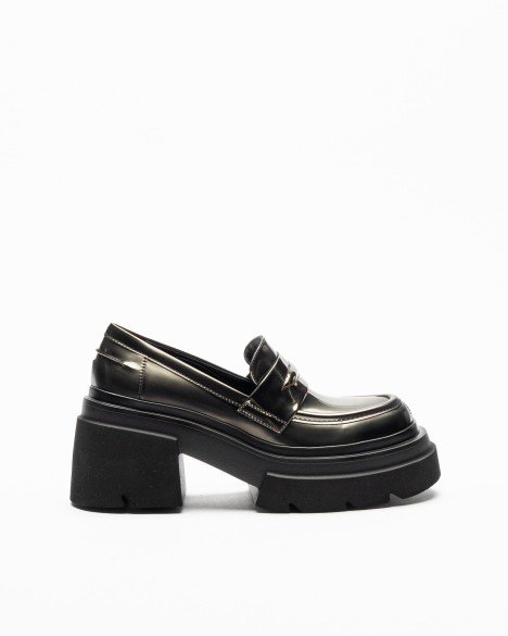 Elena Iachi E3728 Silver Loafers