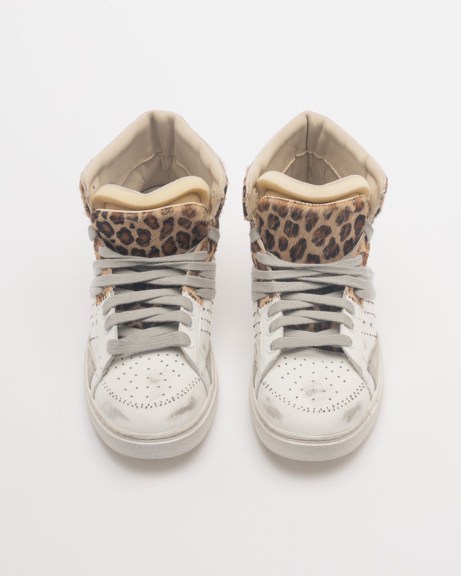 Hidnander The Cage Dual White Sneakers - Image 2