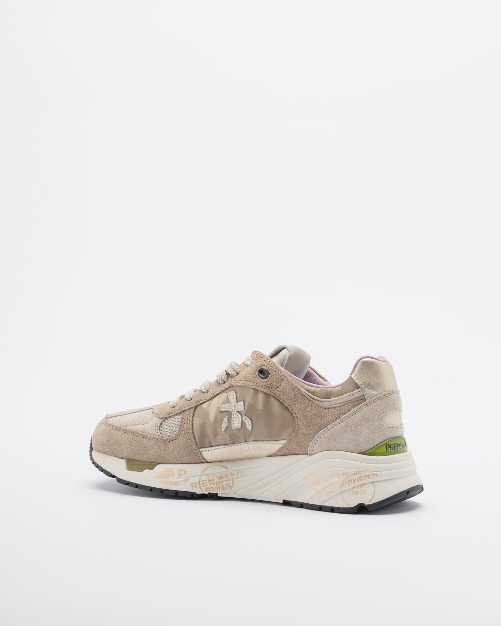 Premiata MASED 7004 Beige Sneakers