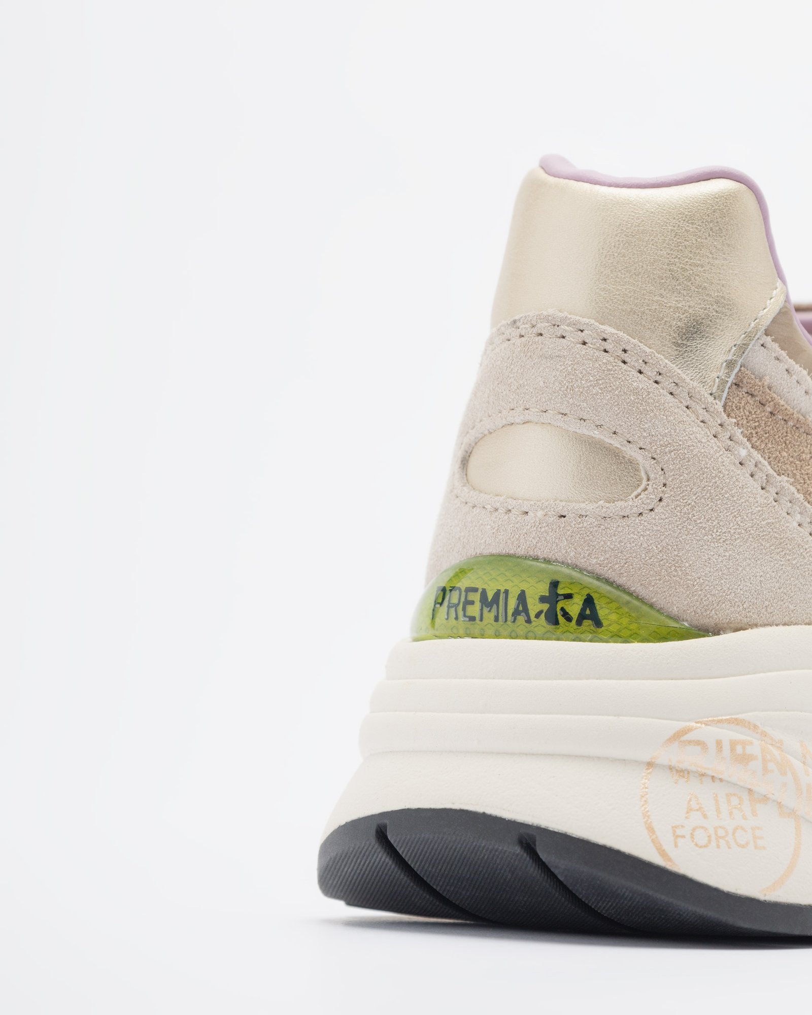 Premiata MASED 7004 Beige Sneakers - Image 4
