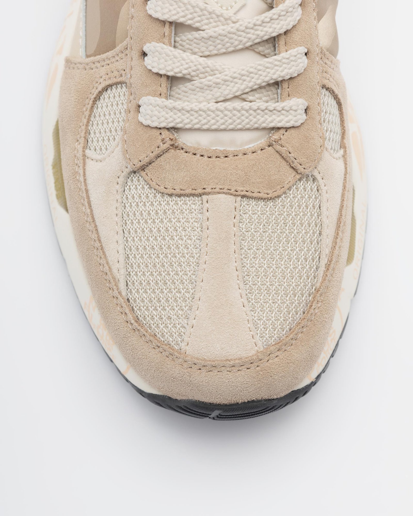 Premiata MASED 7004 Beige Sneakers - Image 3