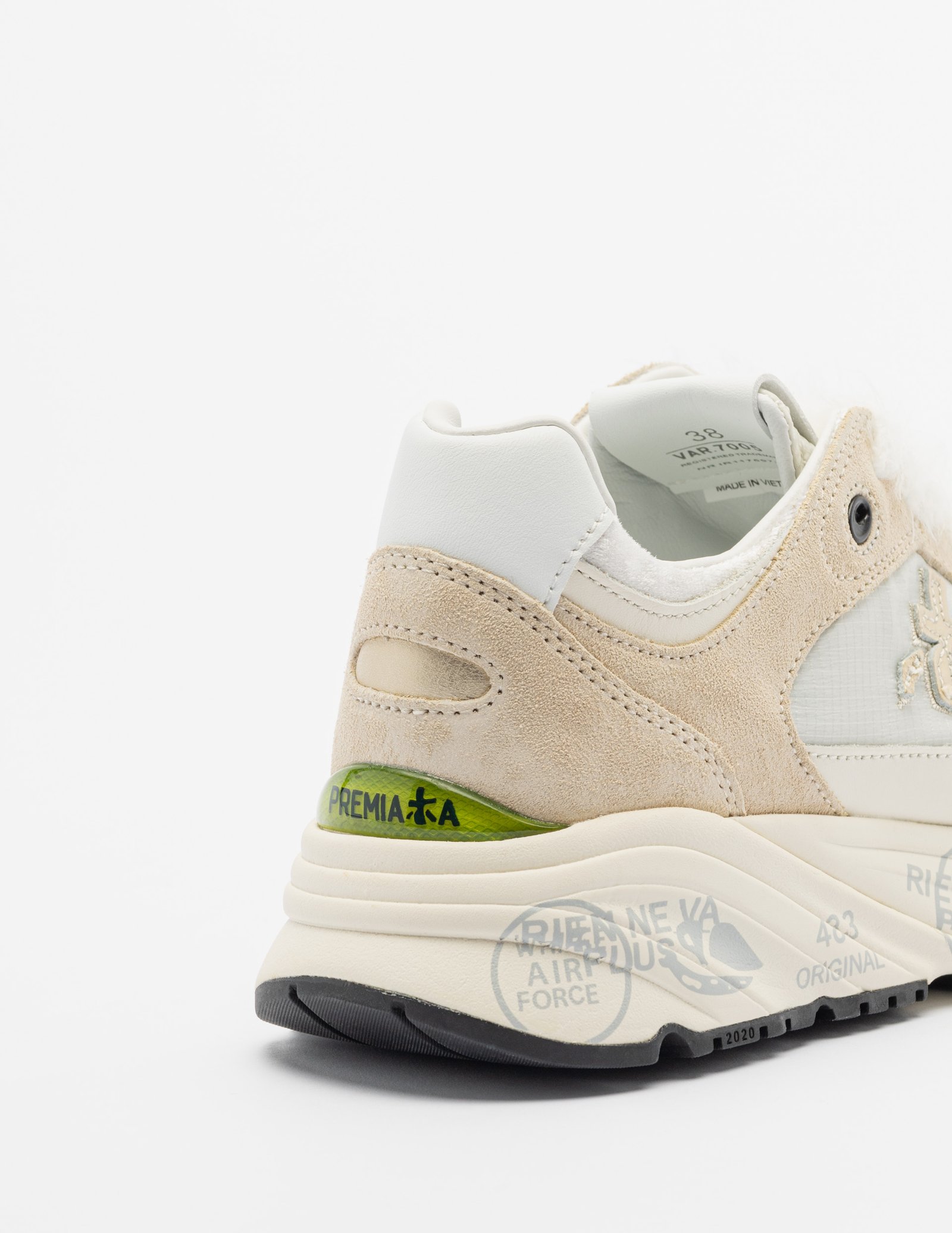 Premiata MASED 7005 White Sneakers - Image 5