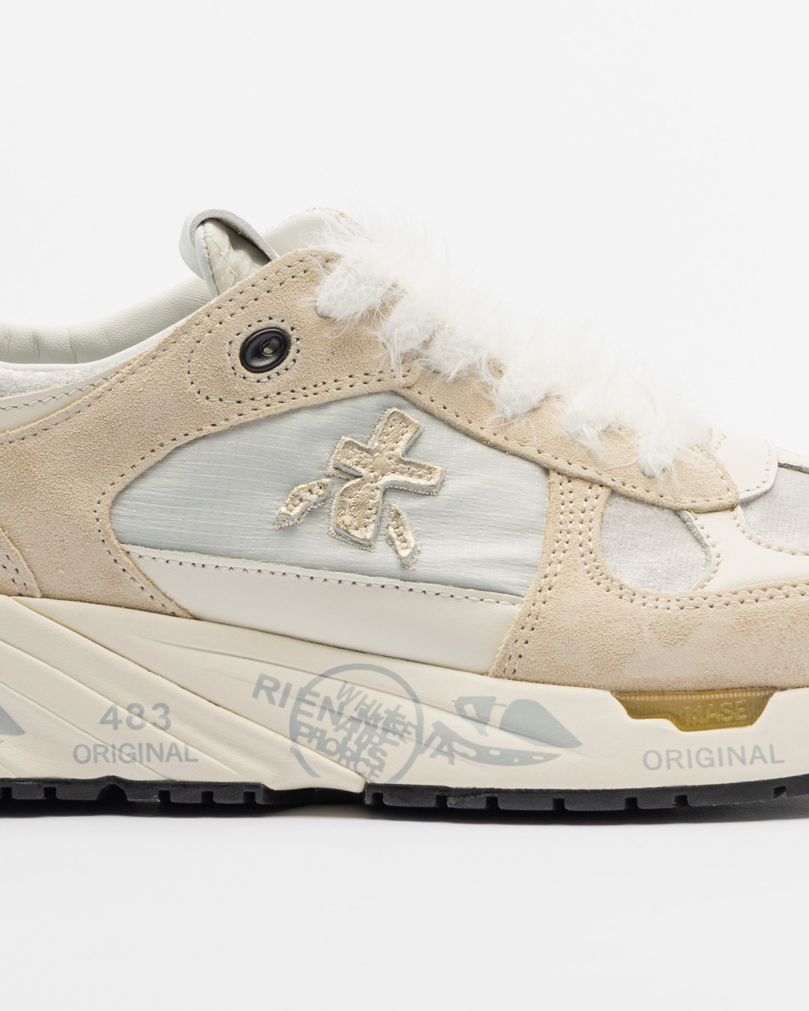 Premiata MASED 7005 White Sneakers - Image 4