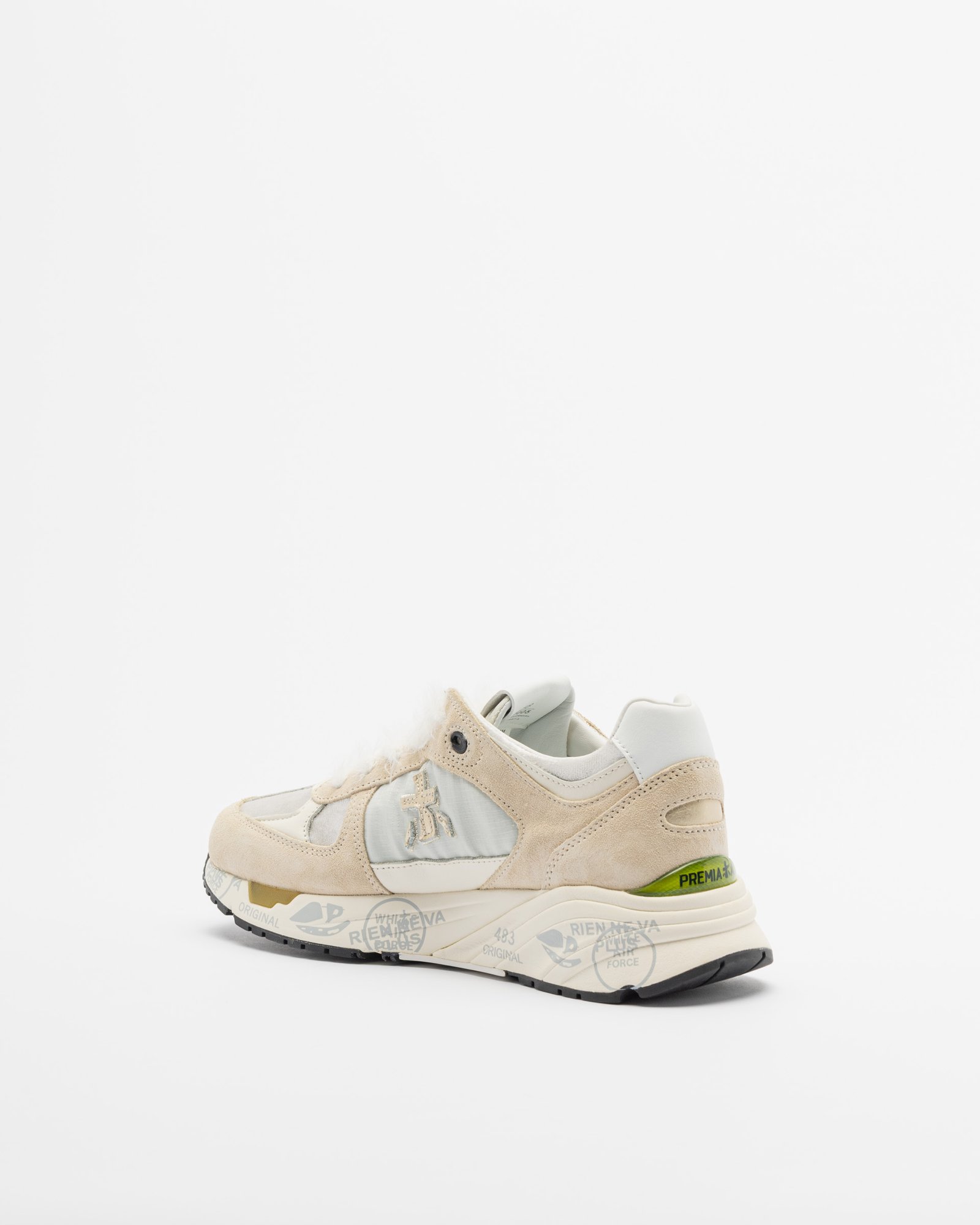 Premiata MASED 7005 White Sneakers - Image 3
