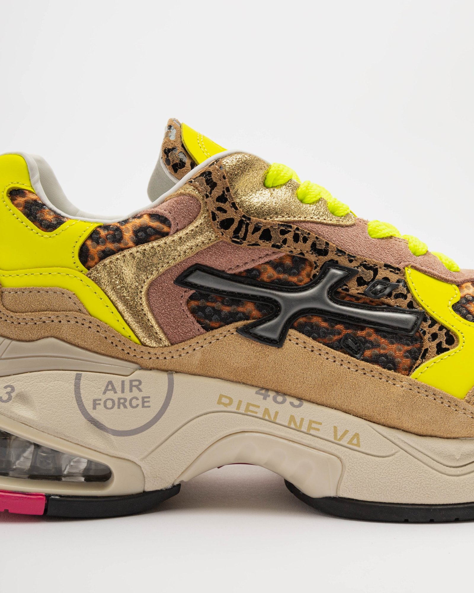 Premiata SHARKYD 365 Multicolor Sneakers - Image 4