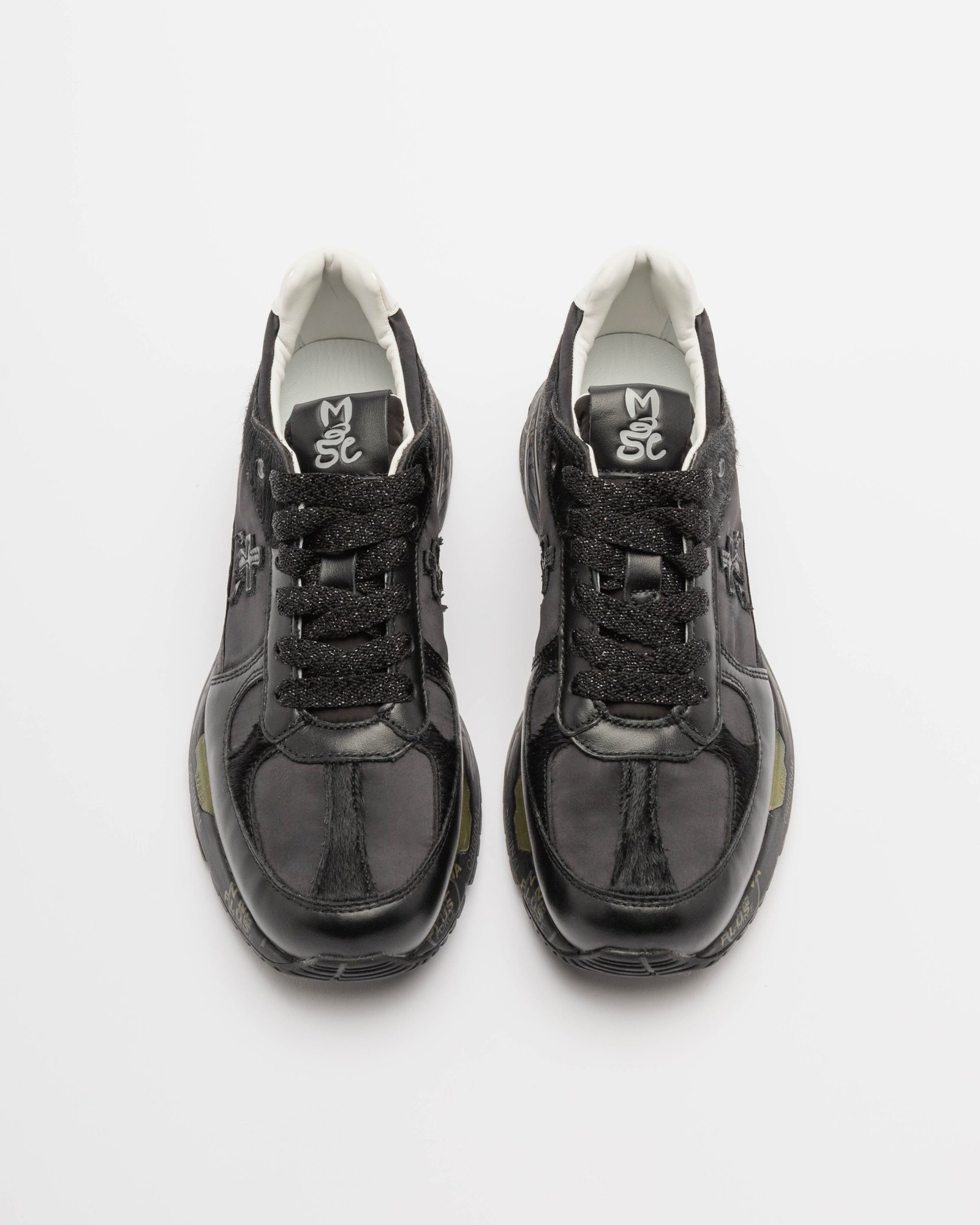 Premiata MASED 7066 Black Sneakers - Image 2