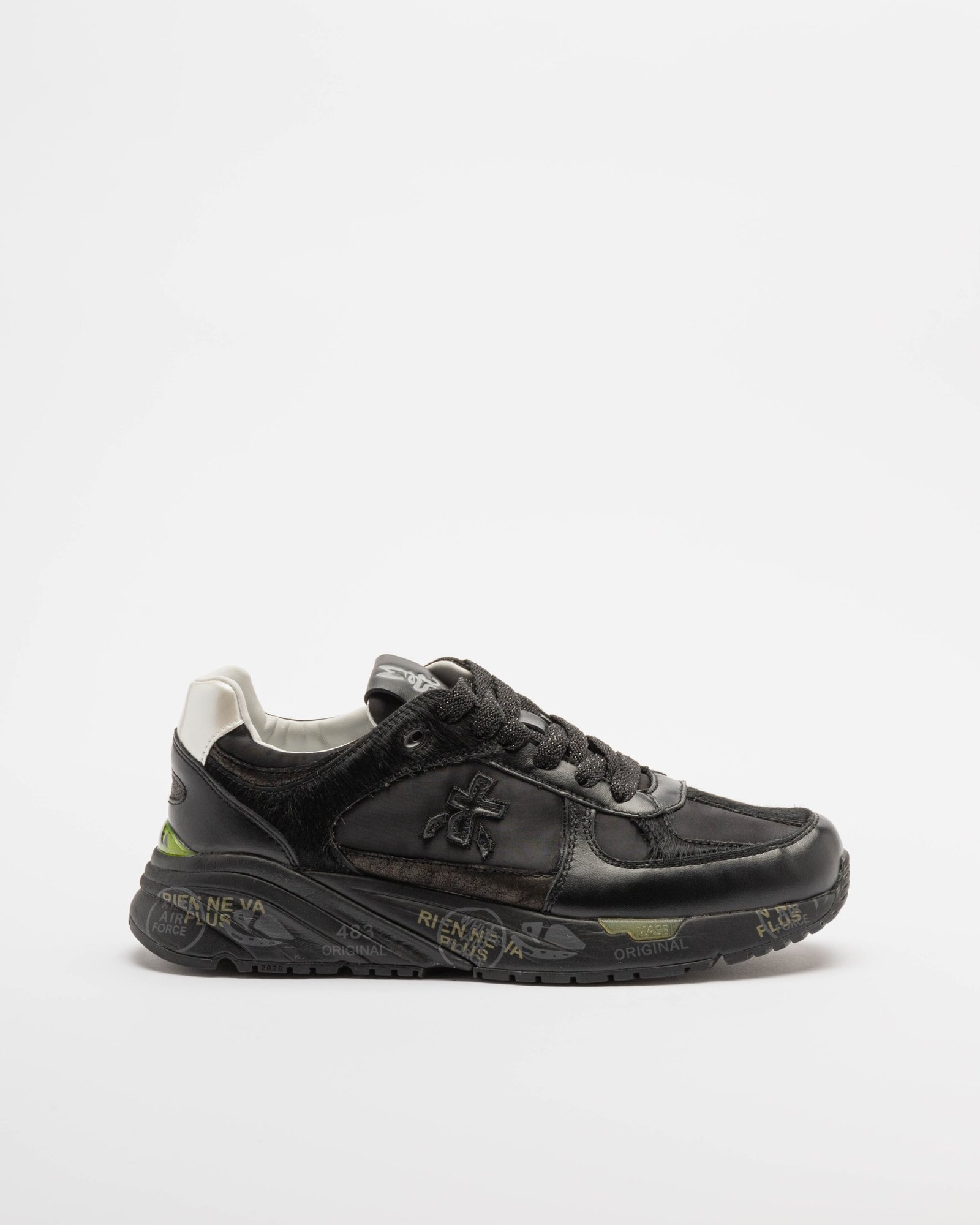 Premiata MASED 7066 Black Sneakers
