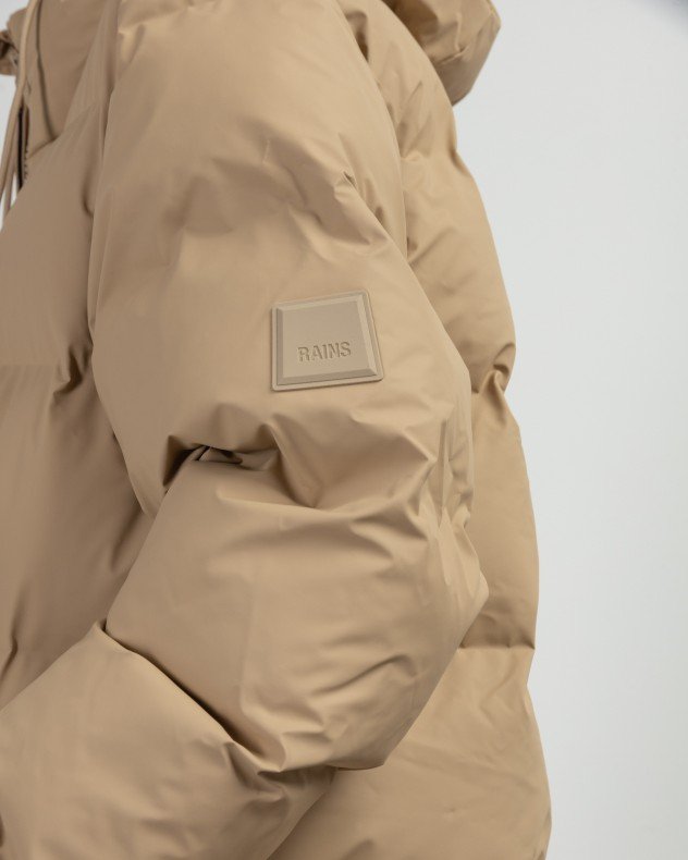 Rains 15130 Beige Quilted Jacket - Image 5