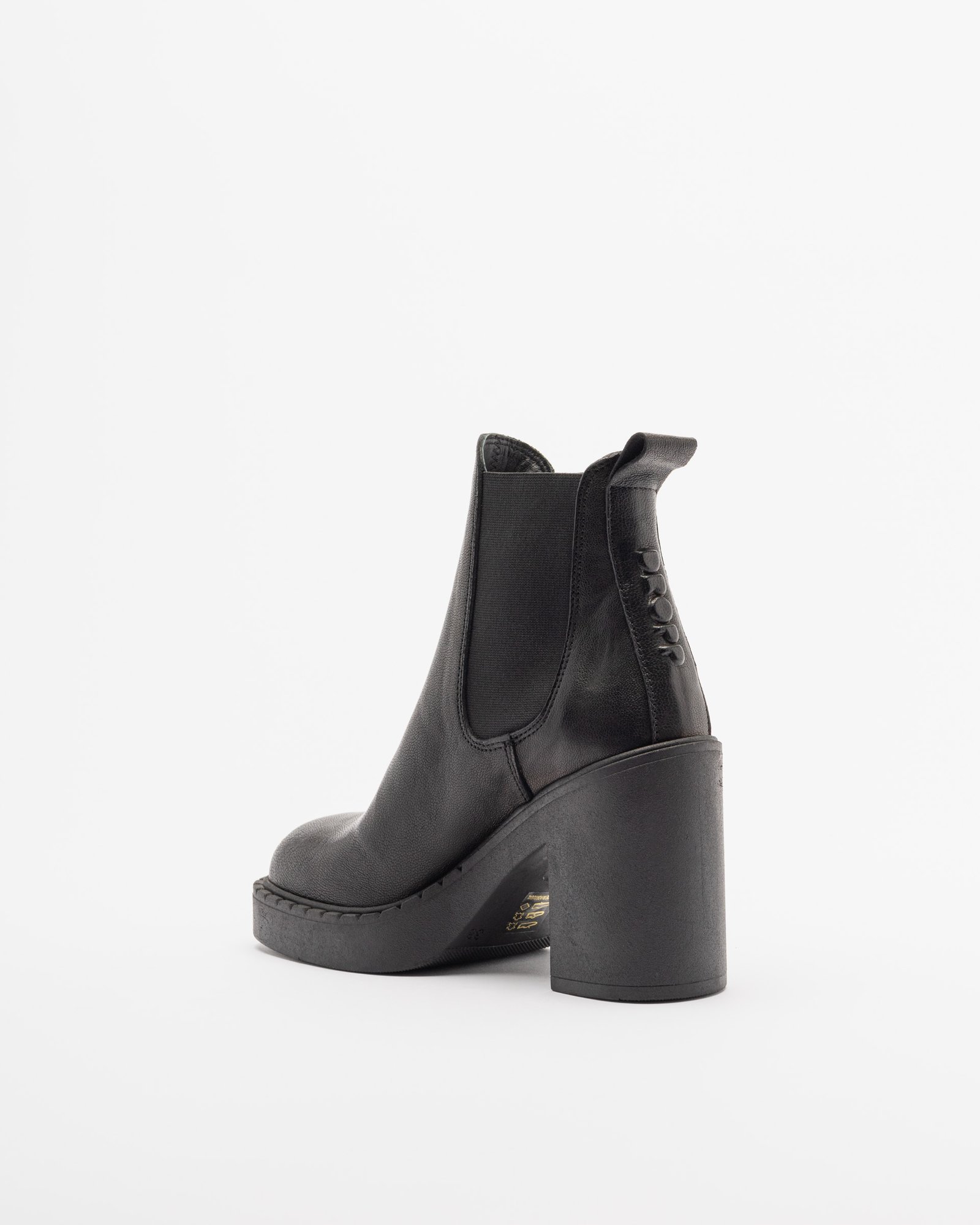 Dropp Chelsea Ankle Boots PF507 Black - Image 3