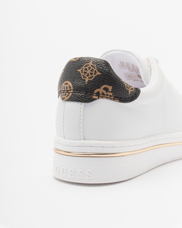 Guess FLPSTA White Sneakers - Image 5
