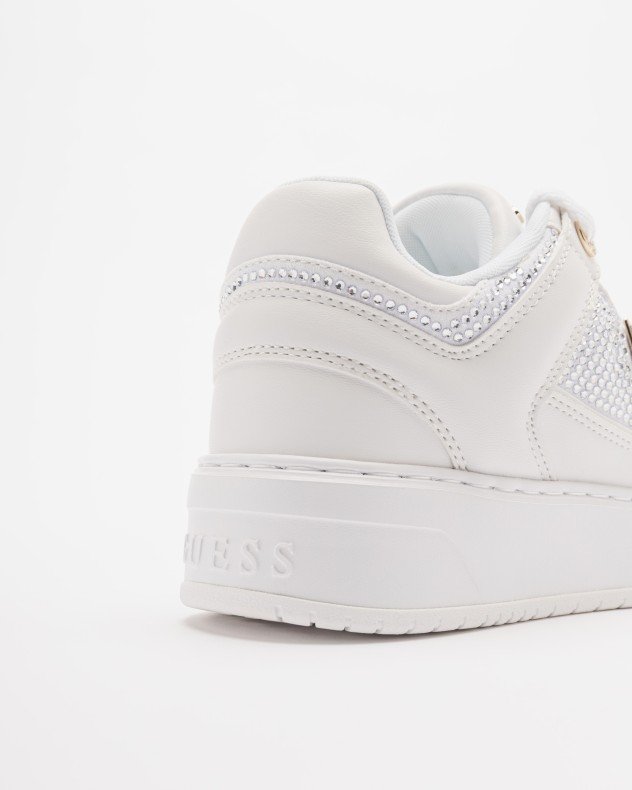 White sneakers Guess FLTDL2 White - Image 5