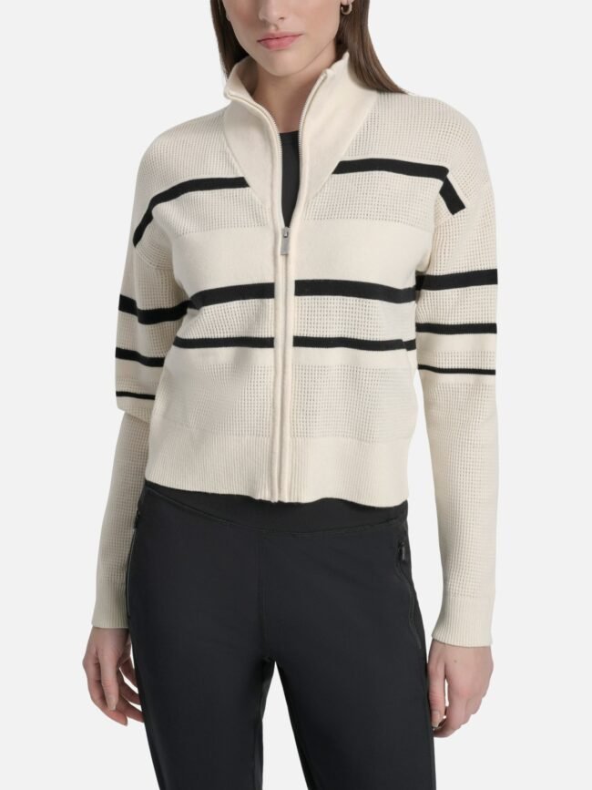 DKNY Sport Knit Jacket DP5R0756 Beige