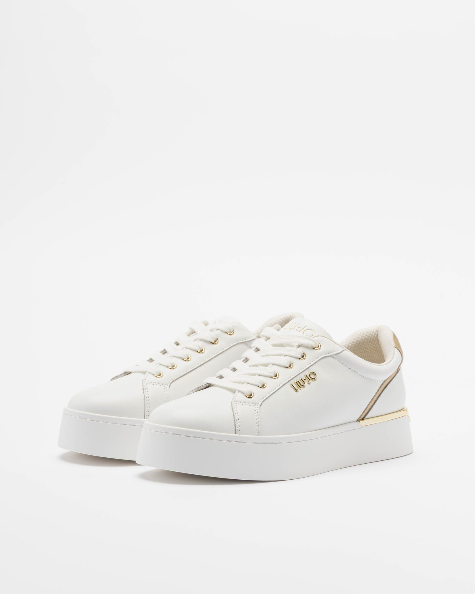 Liu Jo Pretty 06 White Sneakers - Image 2