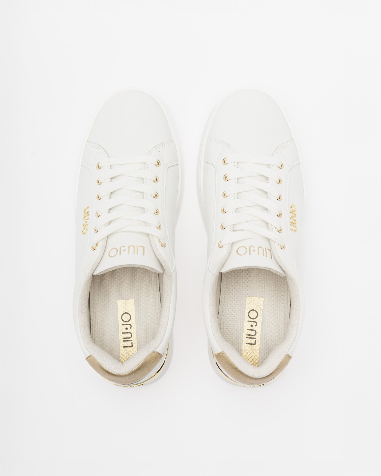 Liu Jo Pretty 06 White Sneakers - Image 4