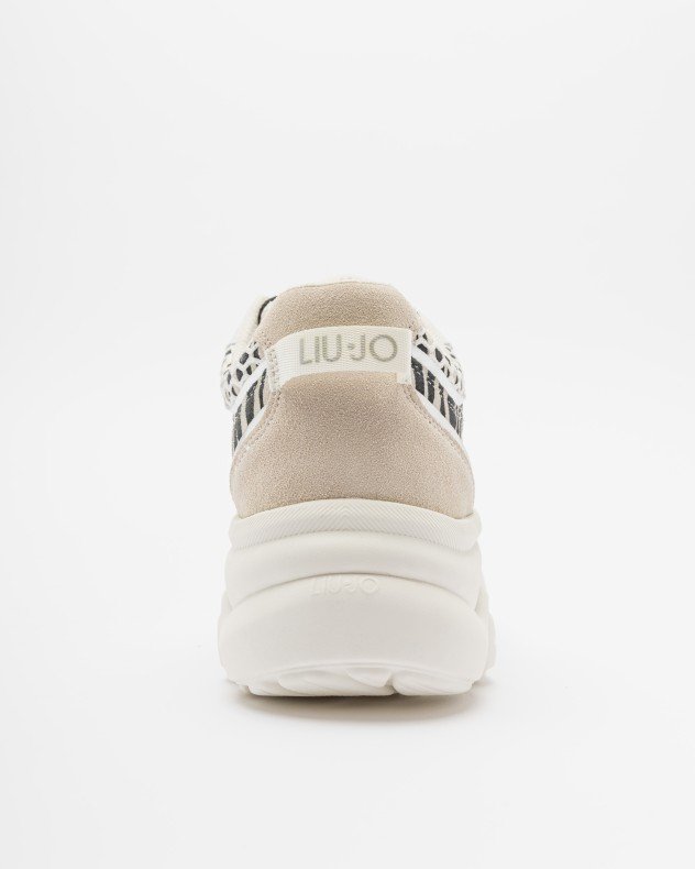 Liu Jo Steffy 01 Beige Sneakers - Image 5