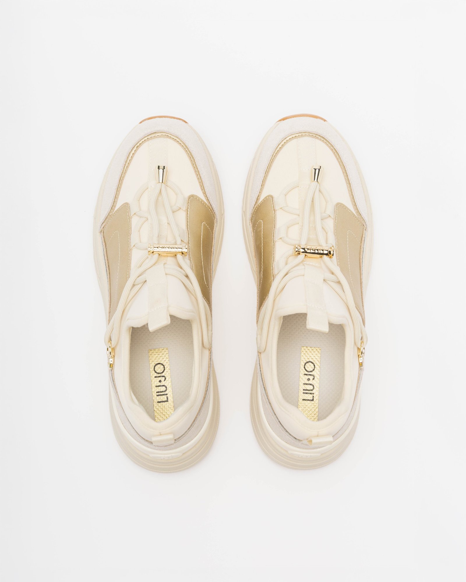 Liu Jo LJ01 Beige Sneakers - Image 4