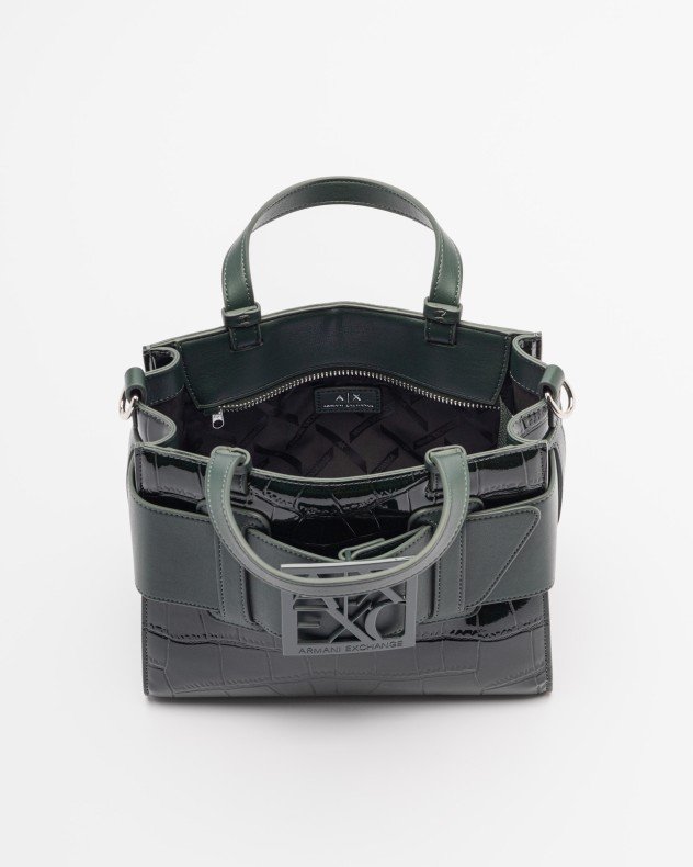 Armani Exchange XW000392 Green Handbag - Image 5