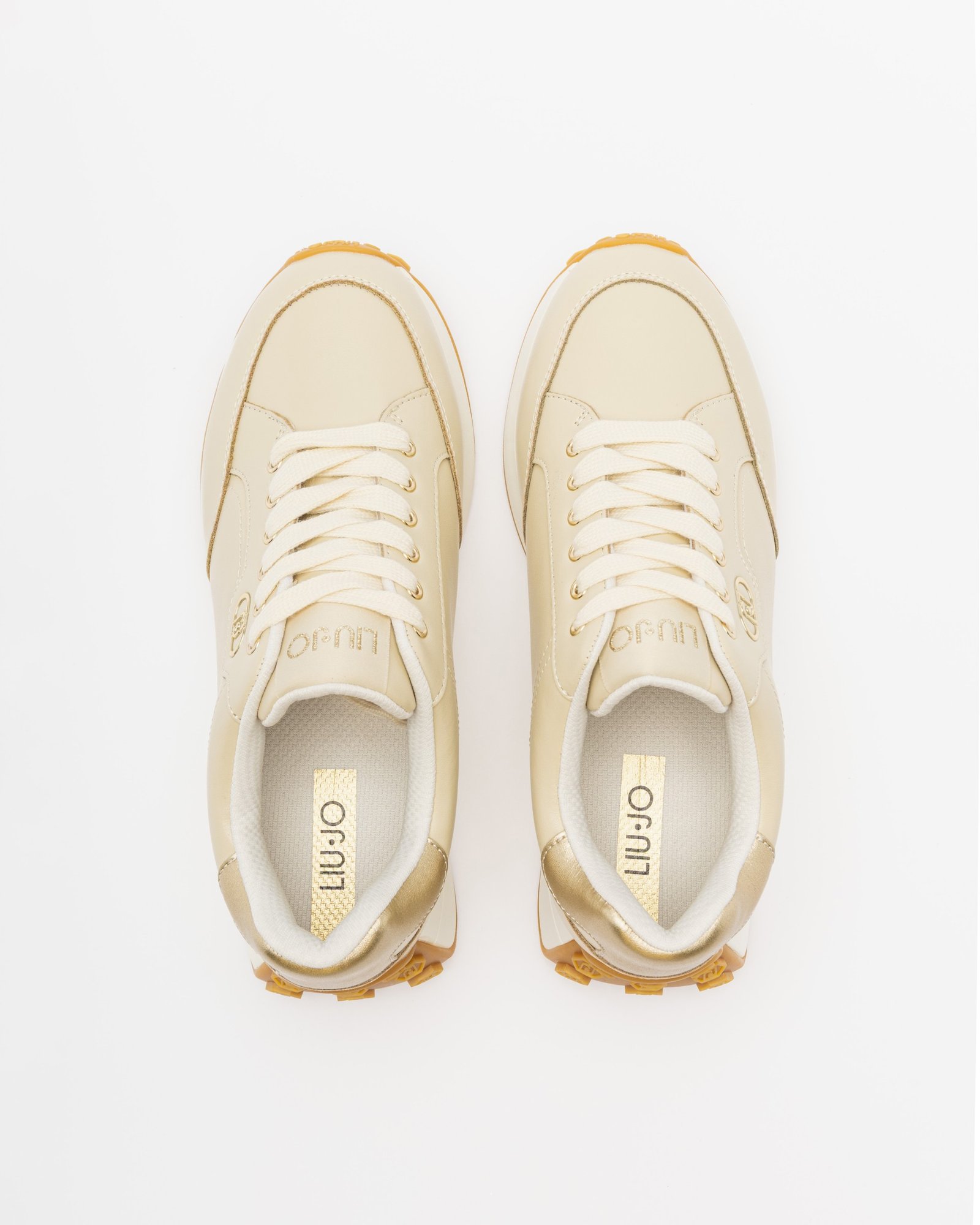 Liu Jo Lolo 20 Beige Sneakers - Image 4