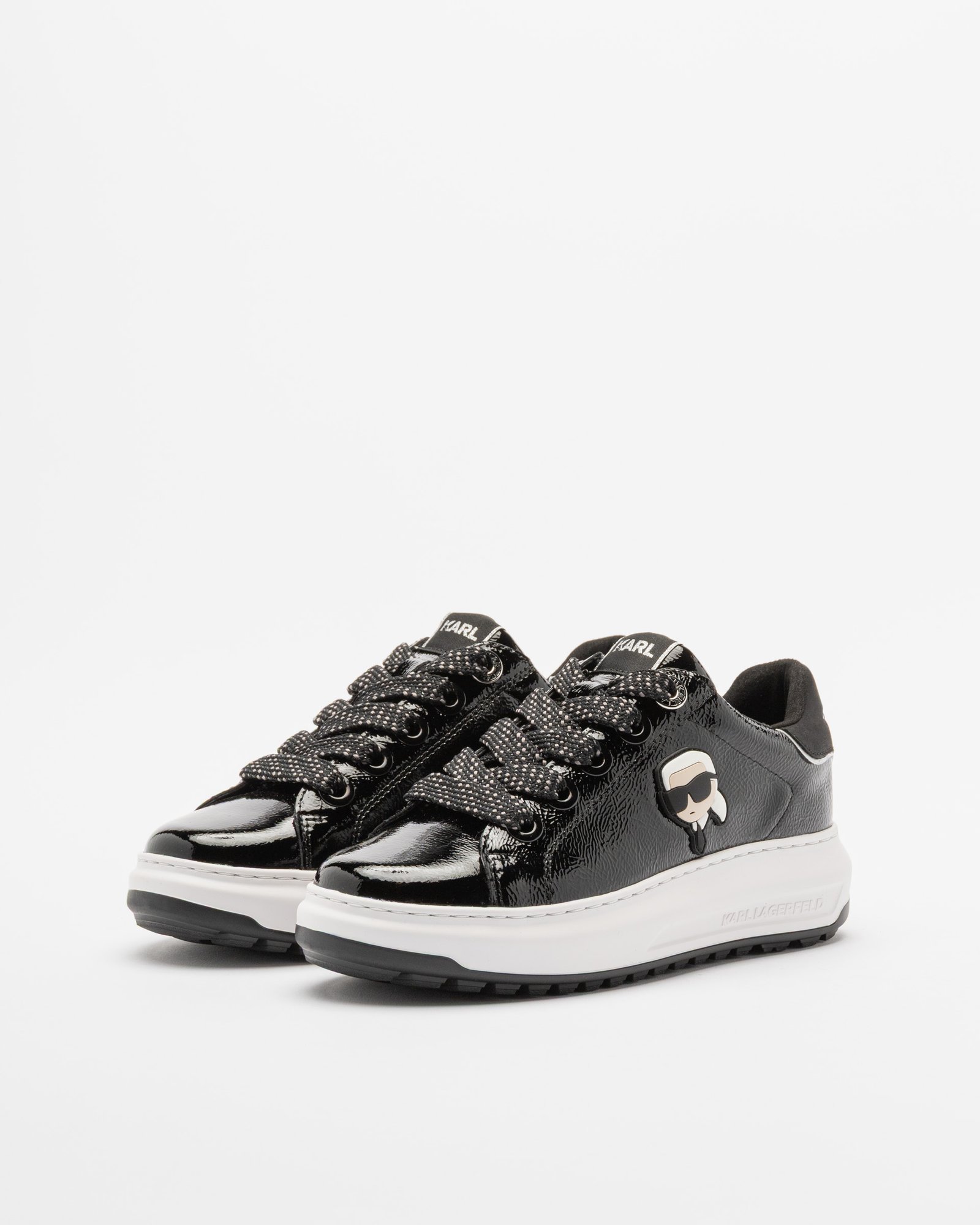 Karl Lagerfeld Kapri Lug Karl NFT Black Sneakers - Image 2