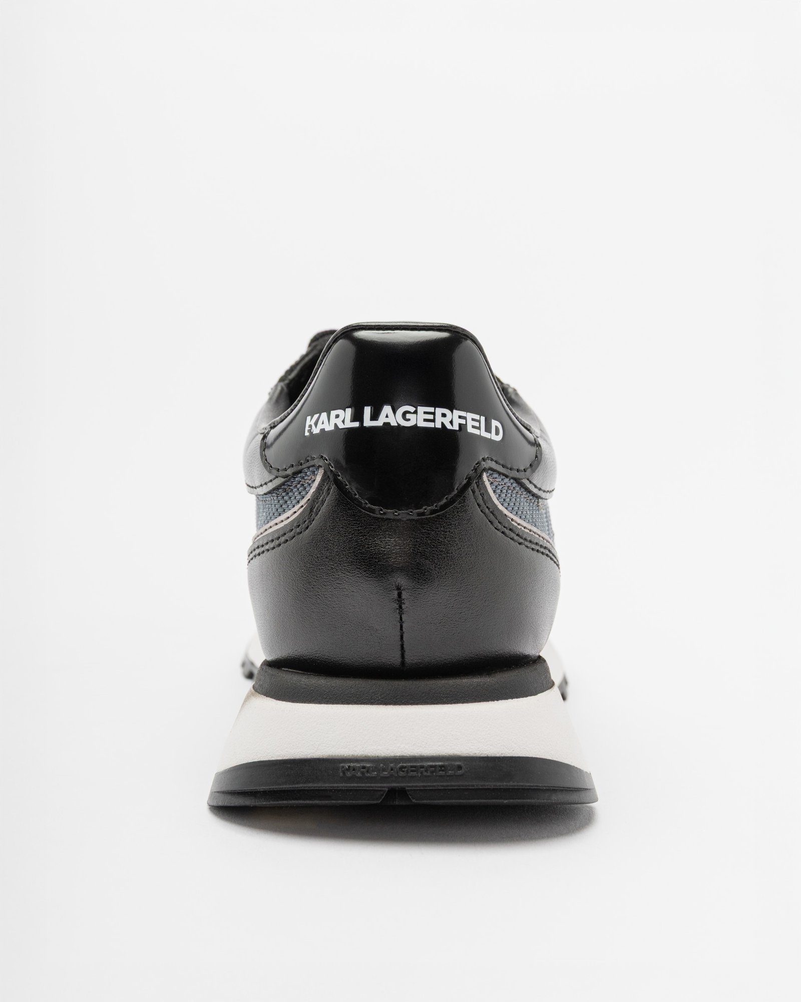 Karl Lagerfeld Kairo NFT Peep Lo Black Sneakers - Image 5