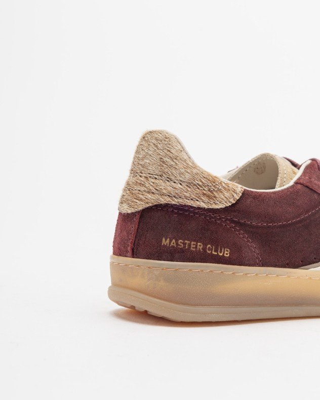 Moa CL158 Burgundy Sneakers - Image 5