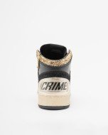 Crime London Chelsea Hi Black High-Top Sneakers - Image 5