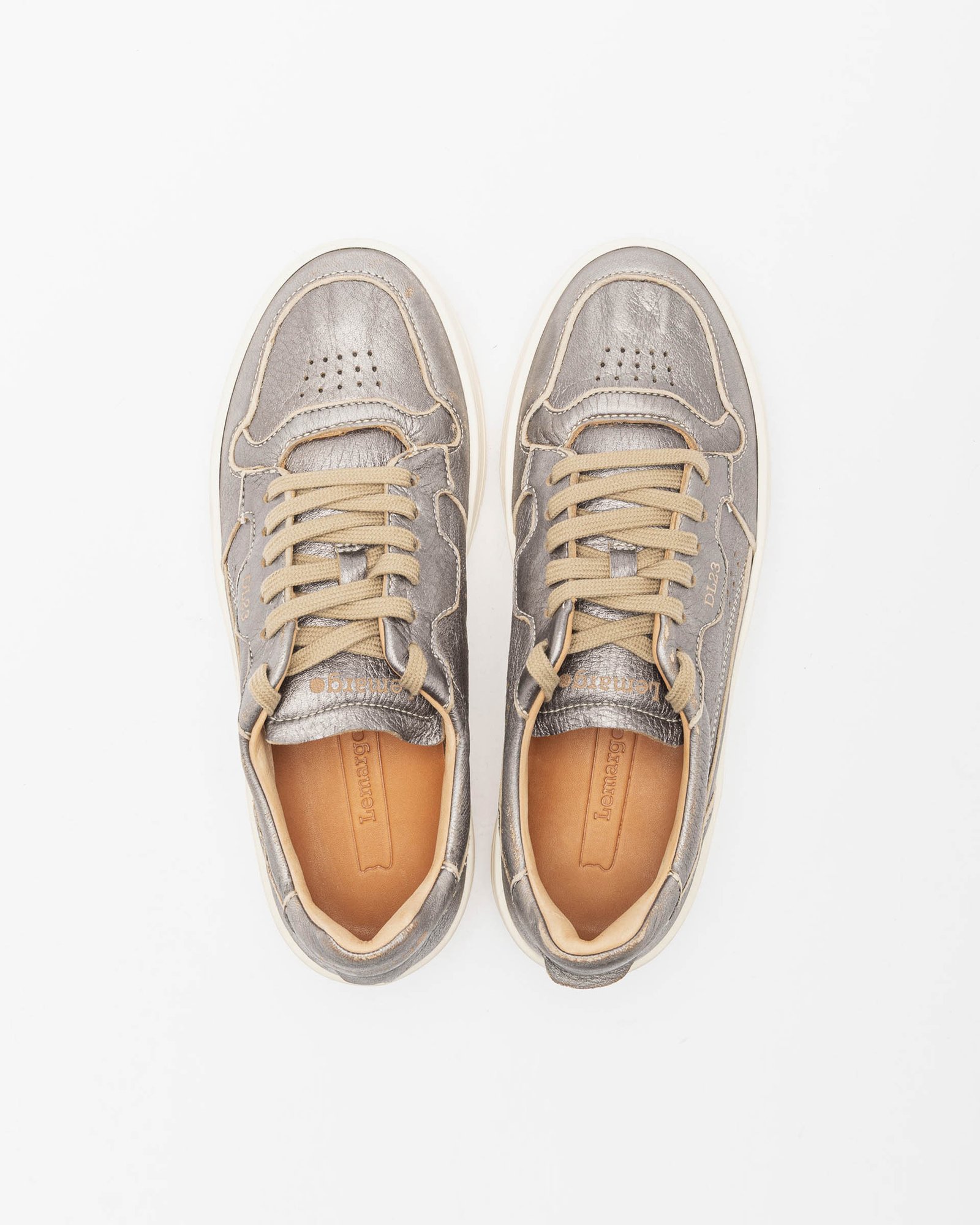 Lemargo HC01A Silver Sneakers - Image 4