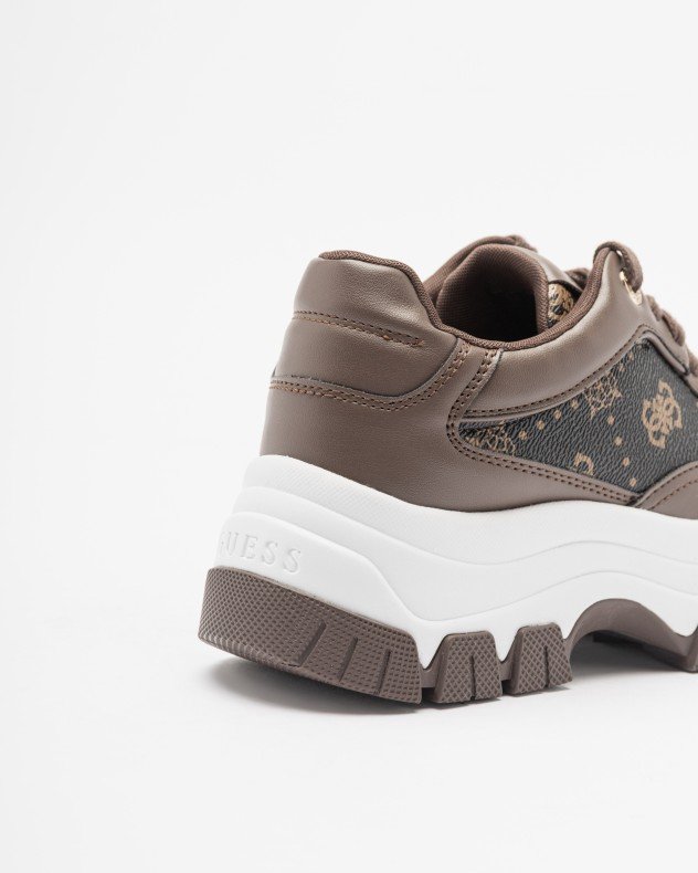Guess Berrett2 Brown Sneakers - Image 5