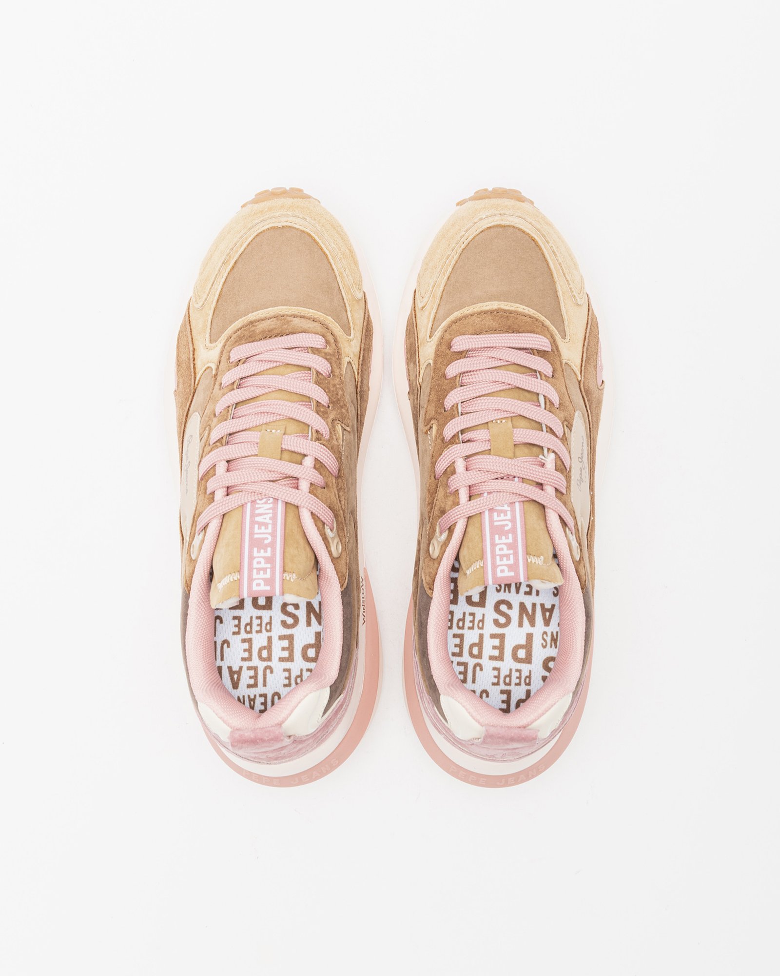 Pepe Jeans London Winslow Serie Camel sneakers - Image 4