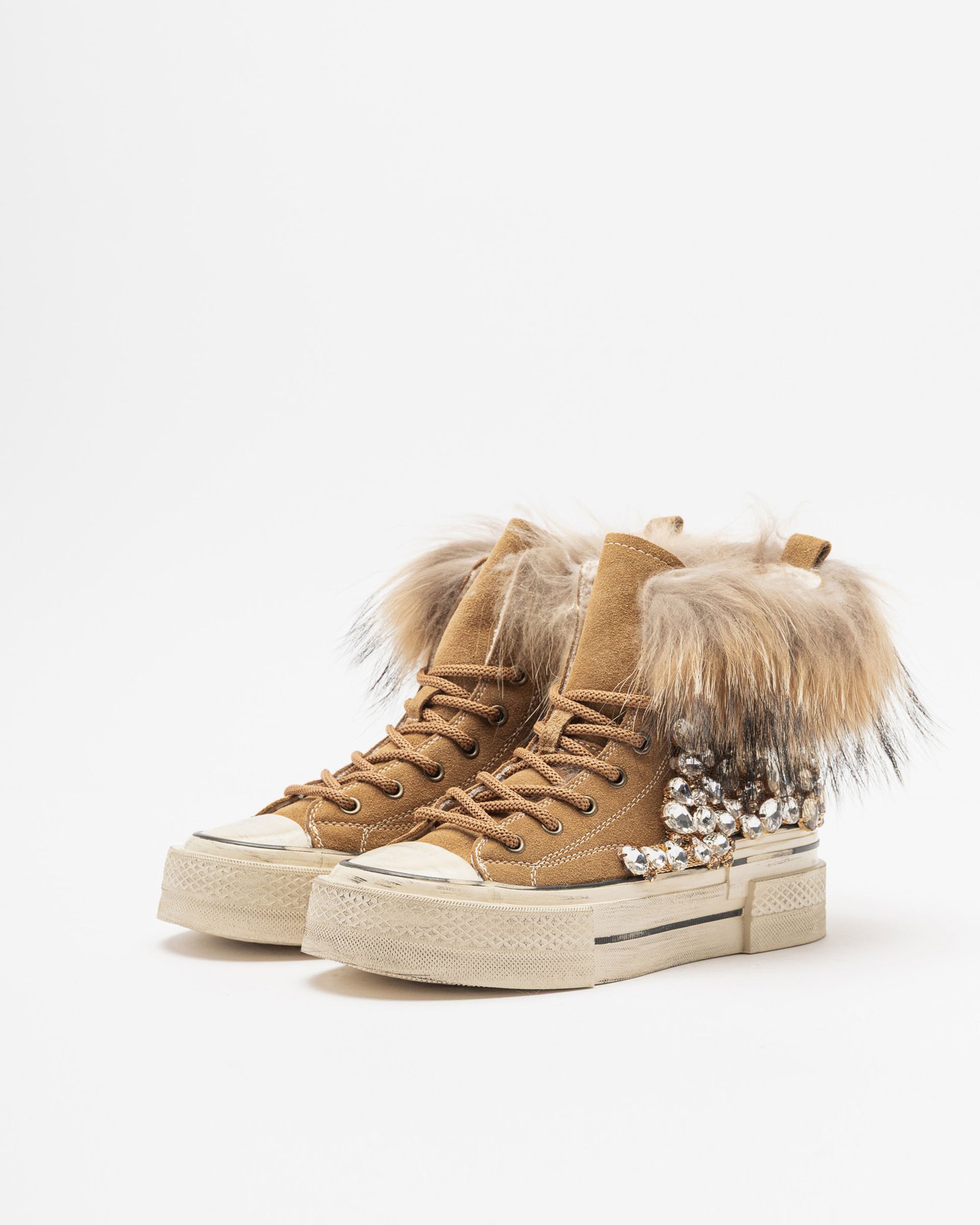 Nan-Ku Couture EFD-04C Camel Sneakers - Image 2