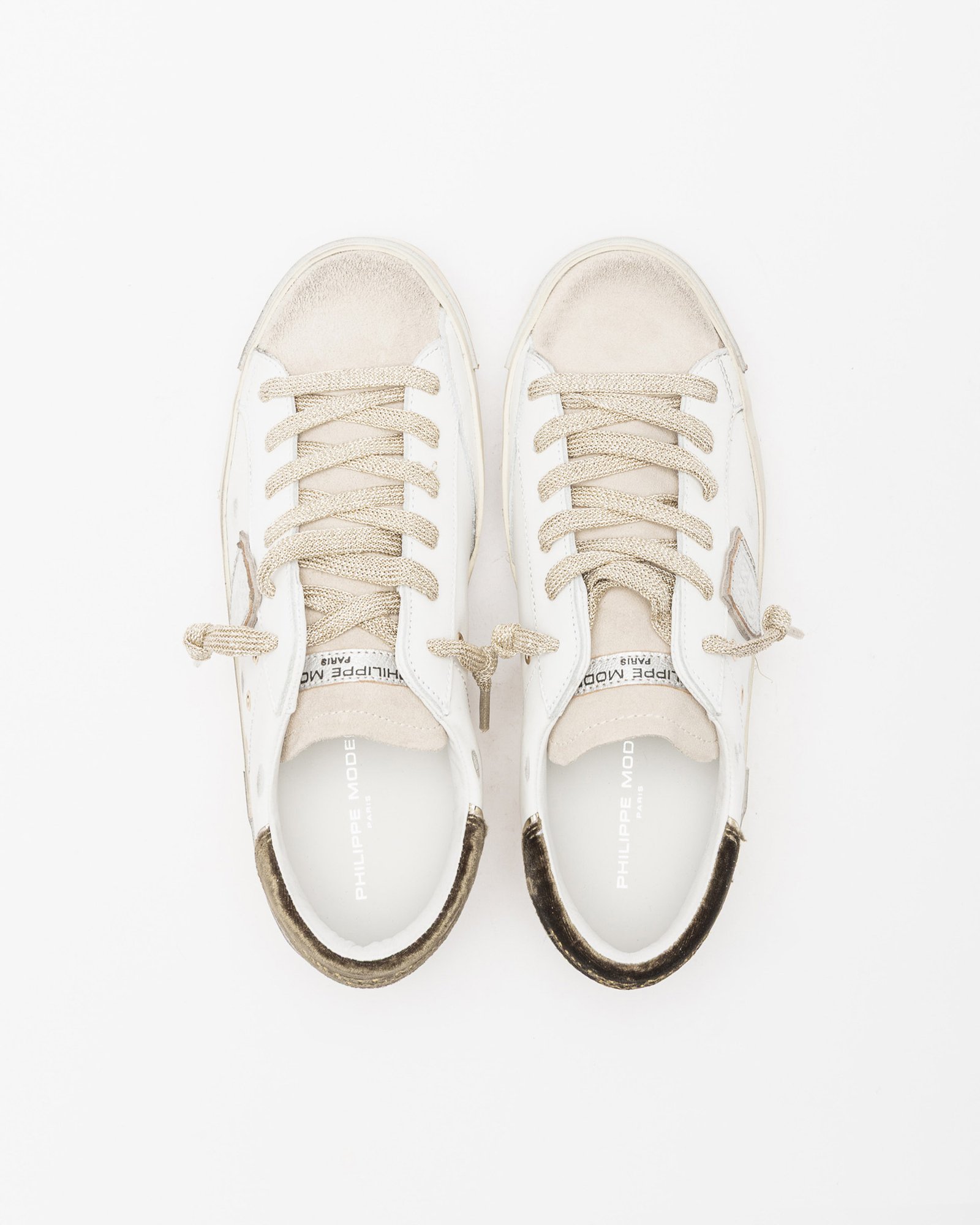 White Philippe Model PRSX LOW sneakers - Image 4