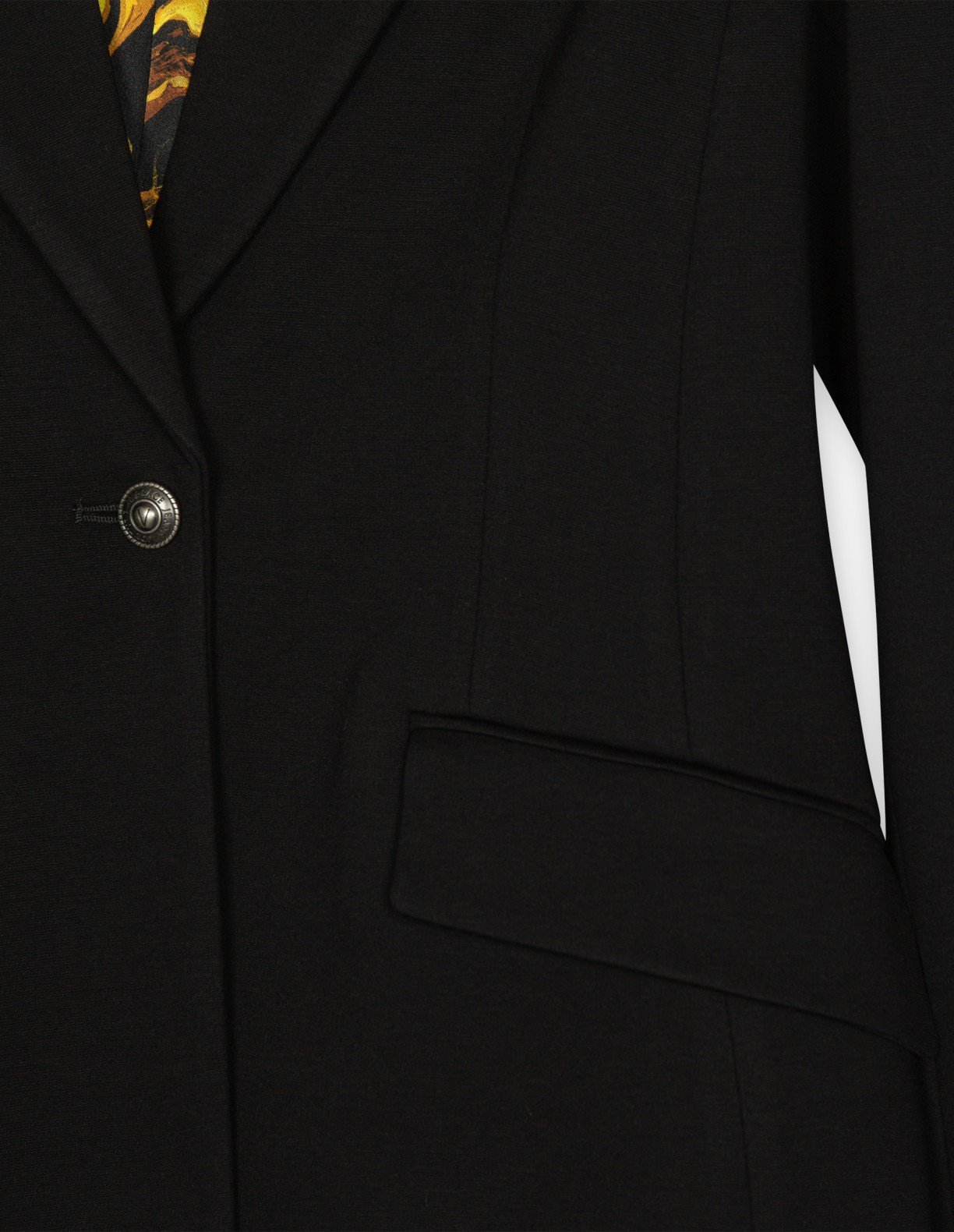 Versace Jeans Couture R Buckles Blazer Black - Image 2