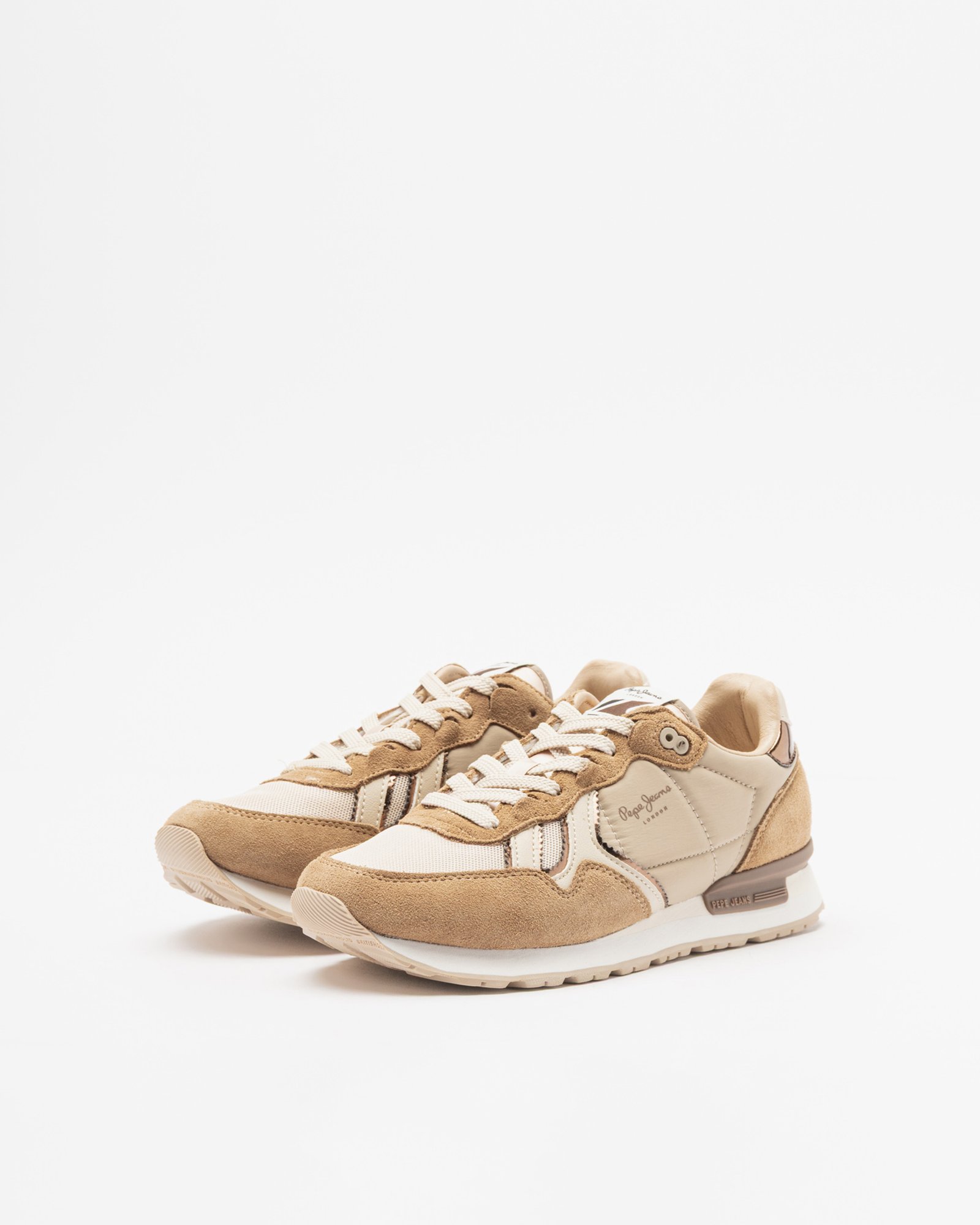 Pepe Jeans London Brit Mirror Camel sneakers - Image 2