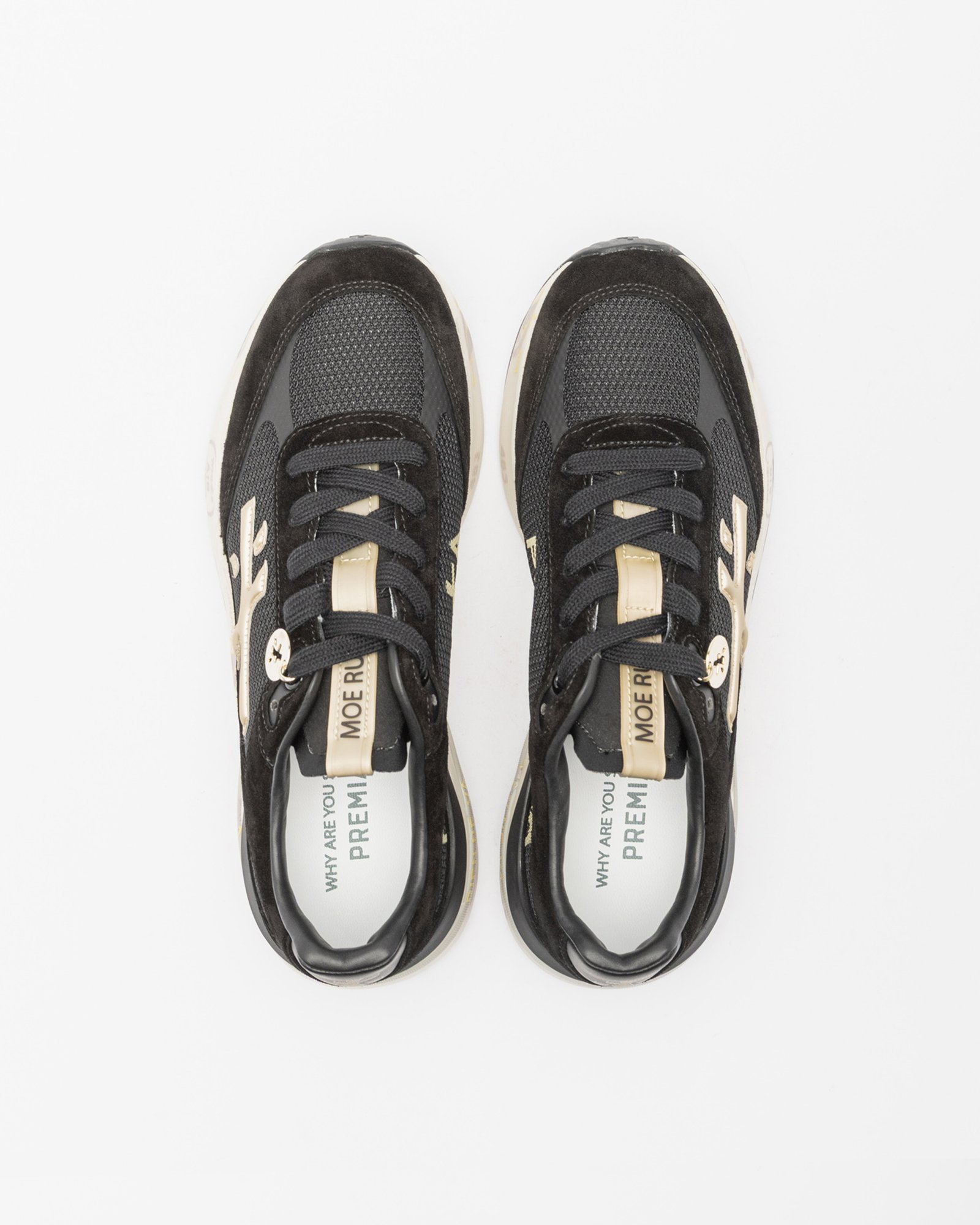 Premiata MOERUND 7799 Black Sneakers - Image 4
