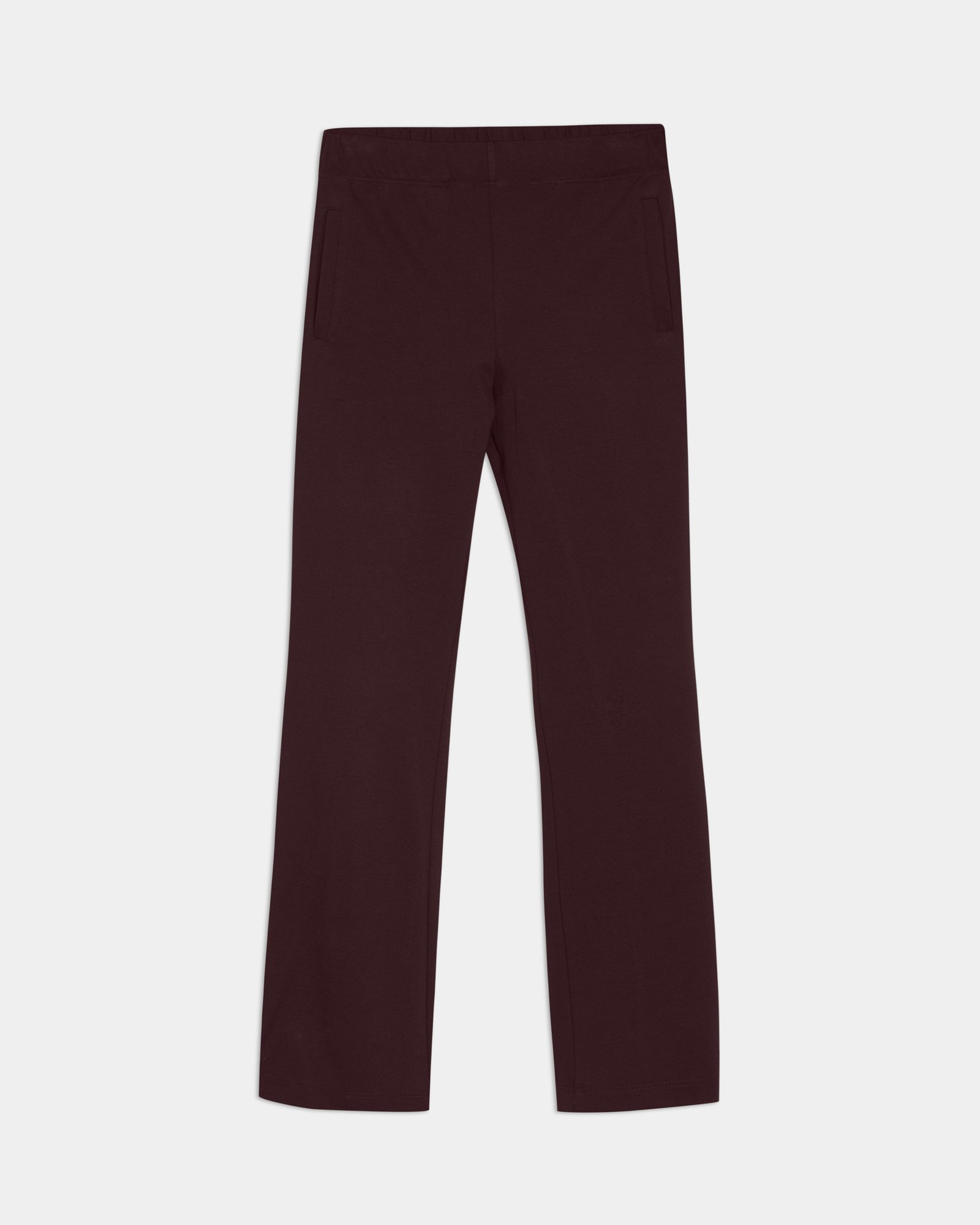 Jijil JPI25PA137 Burgundy Palazzo Pants - Image 2