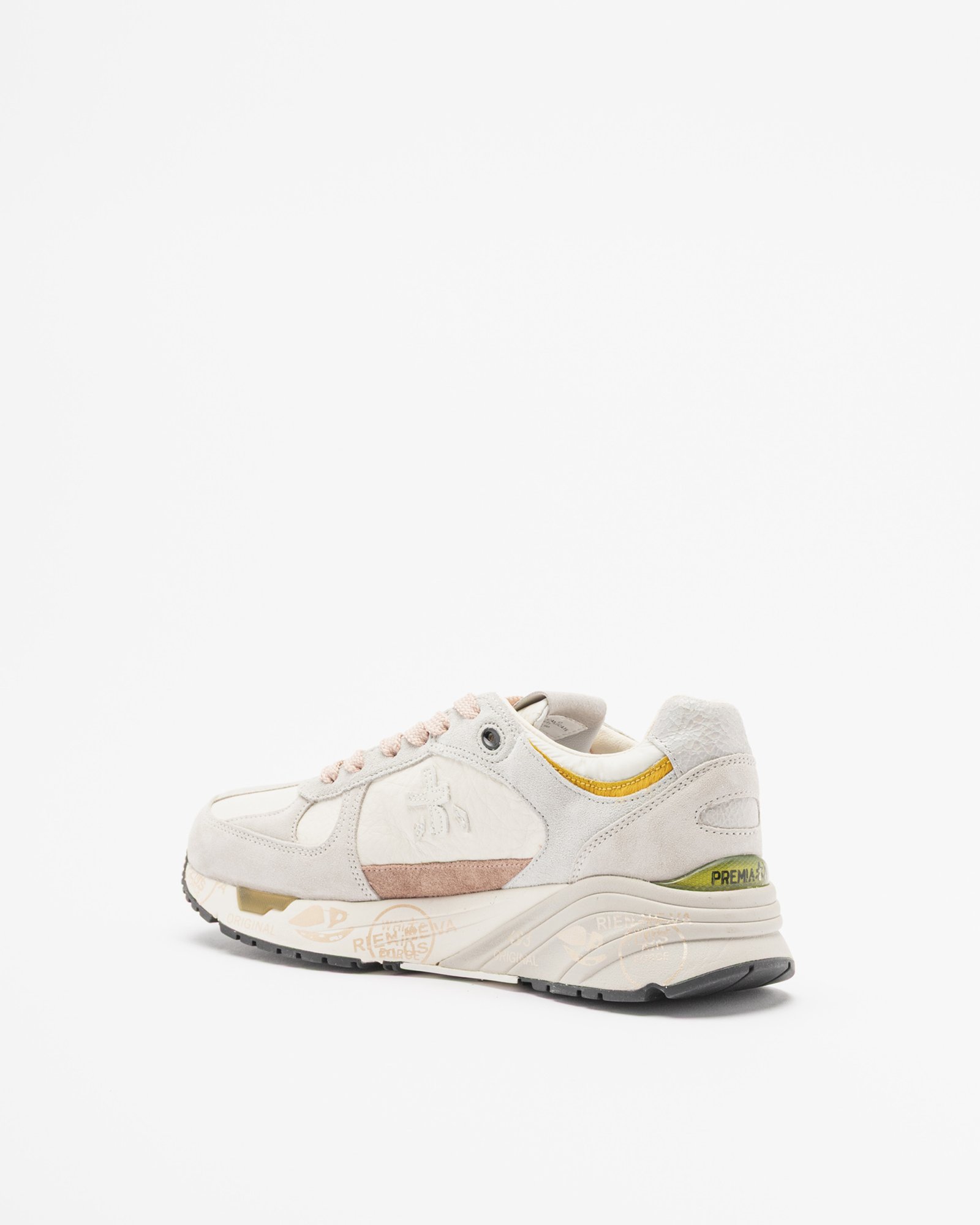 Premiata MASED 7824 Beige Sneakers - Image 3