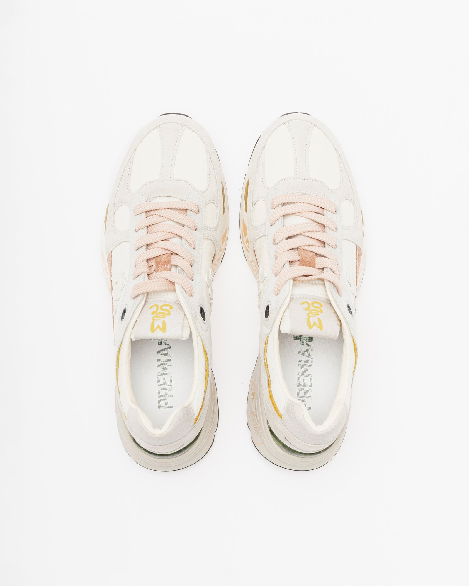 Premiata MASED 7824 Beige Sneakers - Image 4