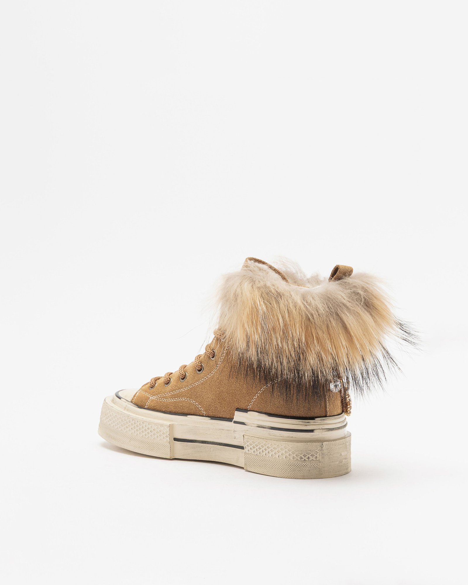 Nan-Ku Couture EFD-04C Camel Sneakers - Image 3