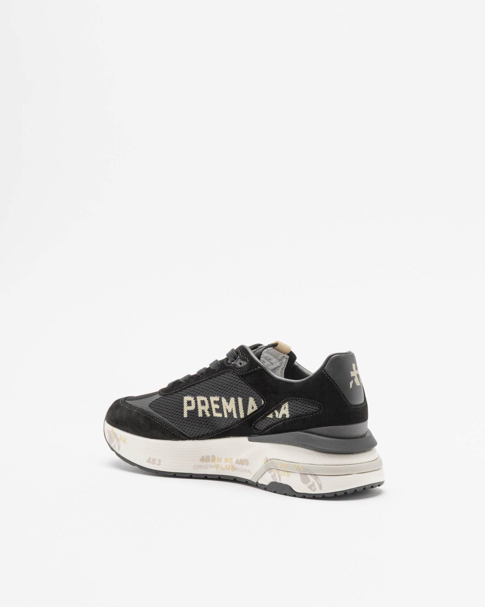 Premiata MOERUND 7799 Black Sneakers - Image 3