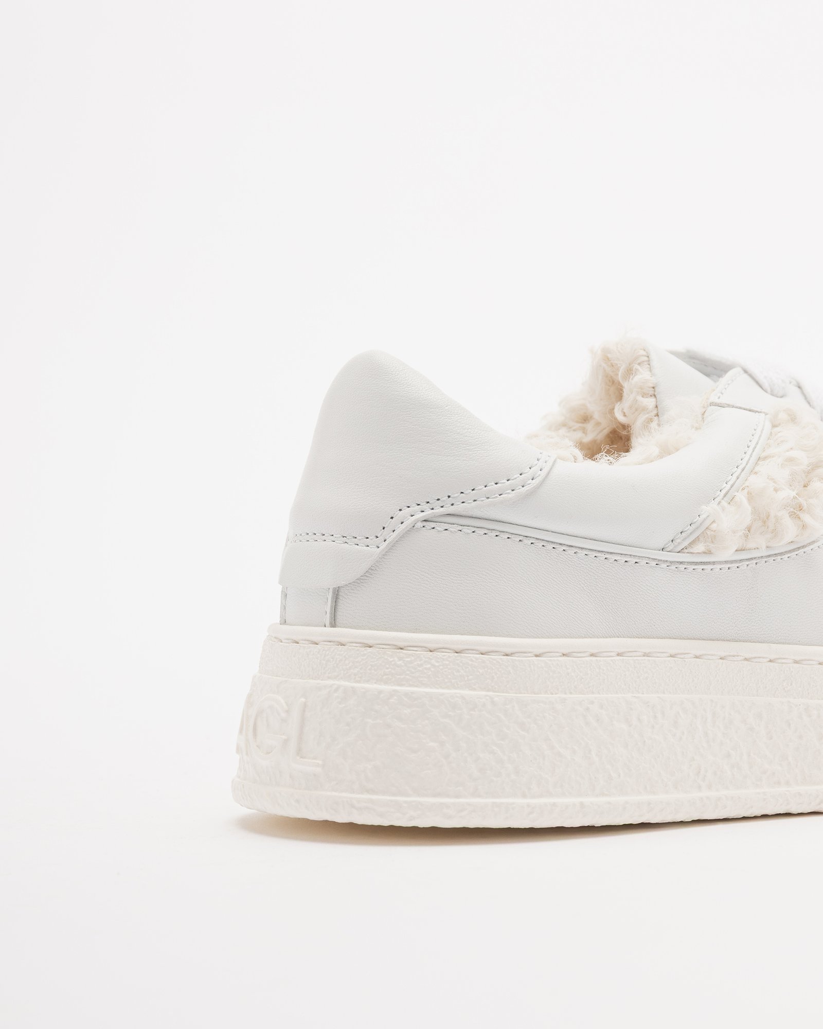 White sneakers AGL Giuly Cool White - Image 5