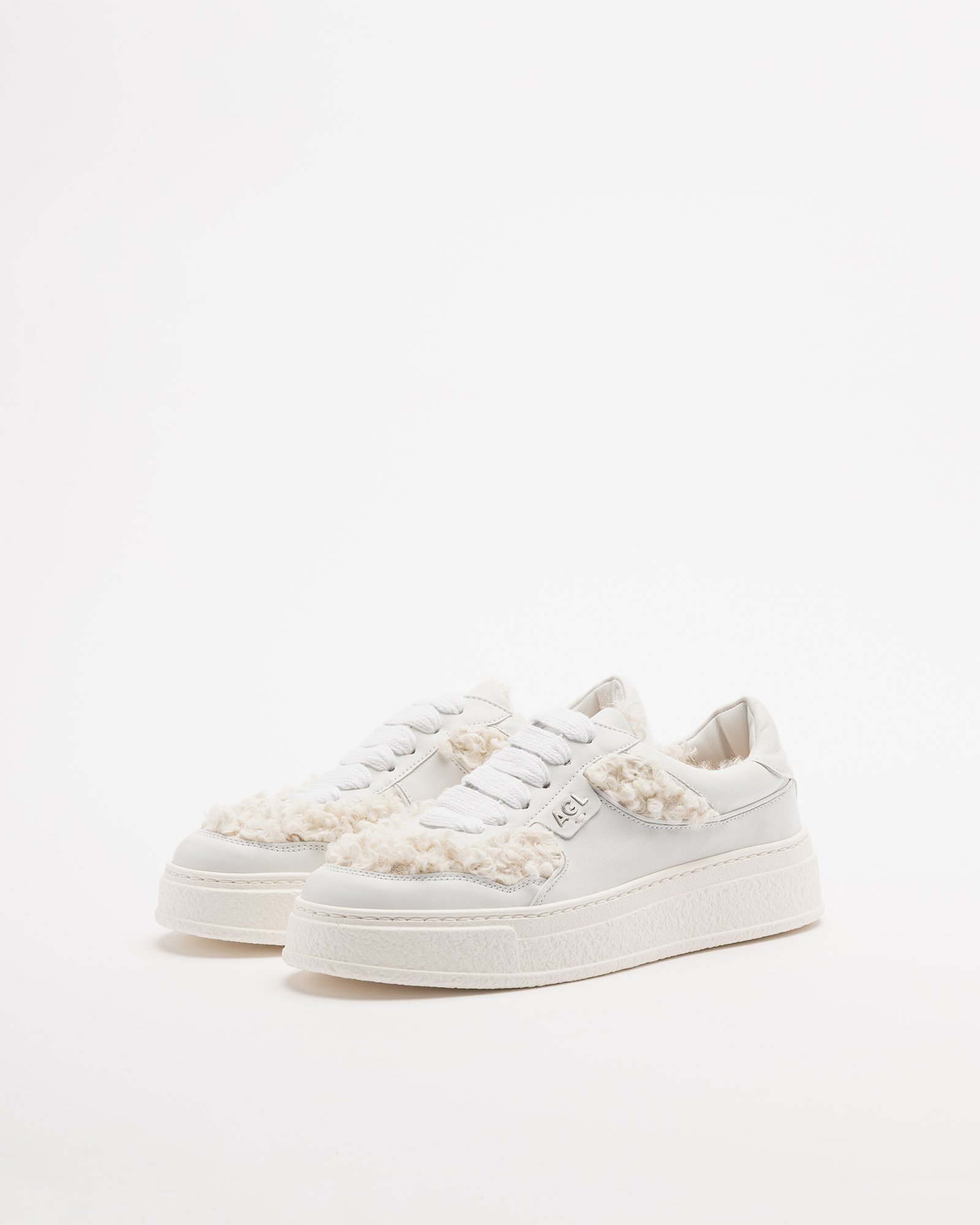 White sneakers AGL Giuly Cool White - Image 2