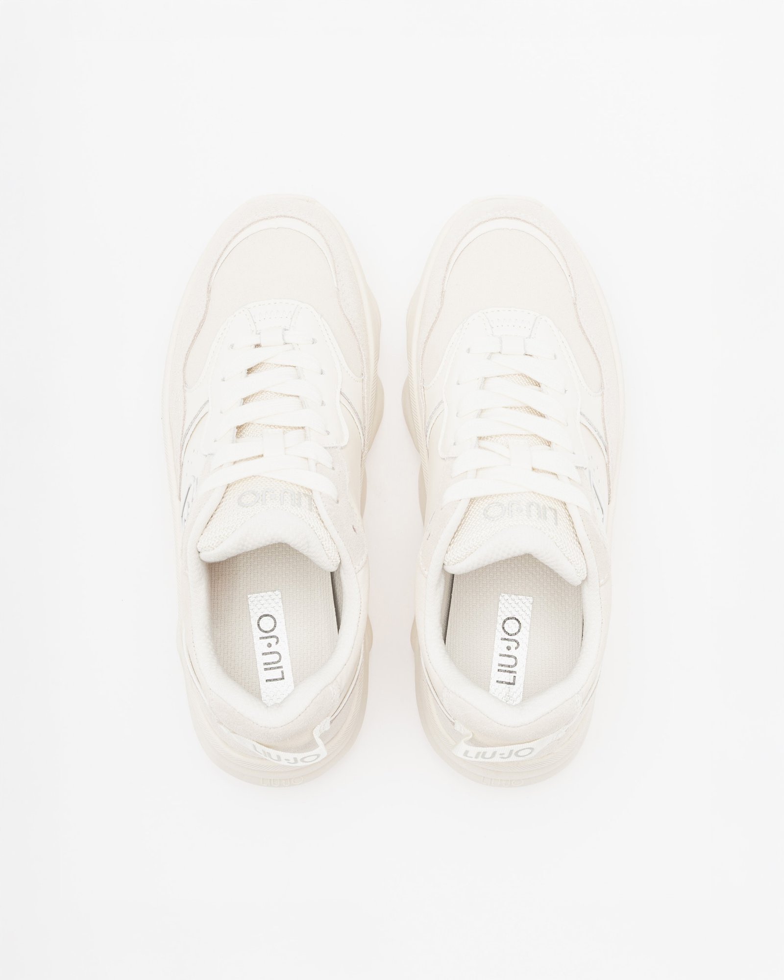 Liu Jo Steffy 01 Beige Sneakers - Image 4