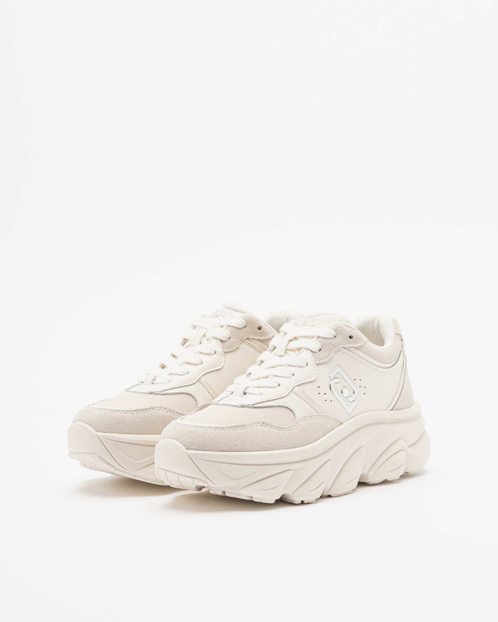 Liu Jo Steffy 01 Beige Sneakers - Image 3