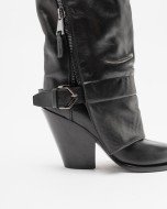 High barrel boots Elena Iachi E-4493 Black - Image 5