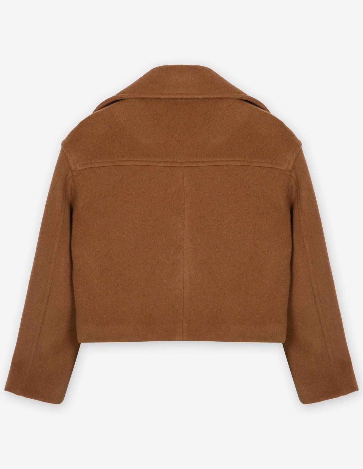 Just Cavalli CRX Wool Coat Camel - Image 3