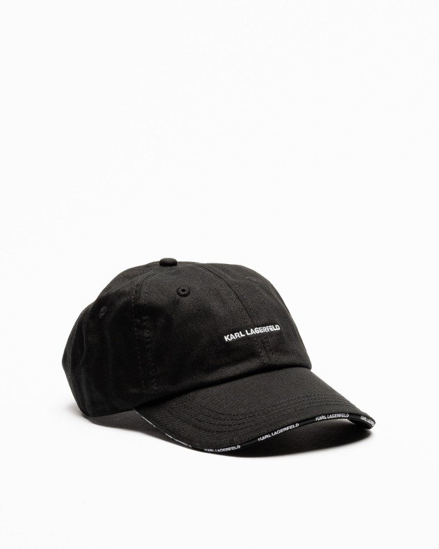 Karl Lagerfeld K/Essential Logo Cap Black Boné - Black