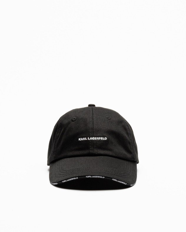 Karl Lagerfeld K/Essential Logo Cap Black Boné - Black