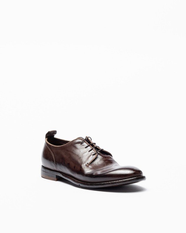 Lemargo GB01A Camel Derby shoes - Brown