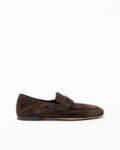 Officine Creative Airto 001 Taupe Moccasins - Brown