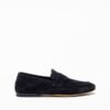 Officine Creative Airto 001 Taupe Moccasins - Blue